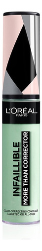 Corrector L'oréal Paris Infallible Full Wear 24 Horas Tono Green
