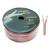 Cable Paralelo 2x22 Awg Cable Parlantes Transparente 100m