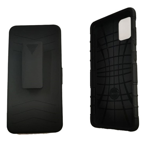 Funda Uso Rudo Protector Para Zte Con Clip Resistente