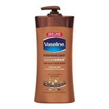 Crema Corporal Vaseline Cocoa Radiant 20.3 Oz (pack X3)
