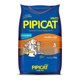 Areia Higiênica Pipicat Kenco Multi-cat Para Gatos 12kg