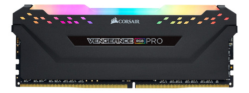 Memória Ram Vengeance Rgb Pro Color Preto  8gb 1 Corsair Cmw8gx4m1z3600c18