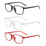 Ruztik | Pack 3 Lentes Descanso Gamer Luz Azul Antirreflejo