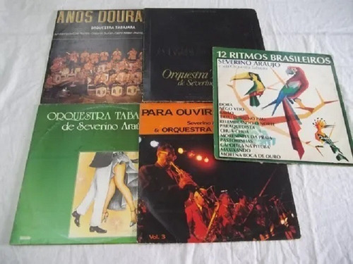Lp Vinil Orquestra Tabajara Severino Araujo 5 Discos
