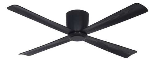 Ventilador Techo Negro 4 Aspas Frio Calor 26w Max 452b Lk