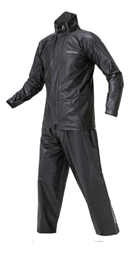 Traje Equipo De Lluvia Moto Impermeable Mac Blast Negro