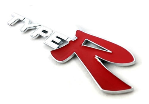Emblema Typer Para Honda Civic Fit Acura Accord Crv Foto 2