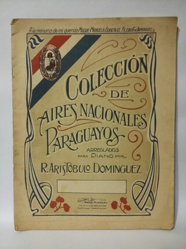 Colección De Aires Nacionales Paraguayos, Piano, Domínguez