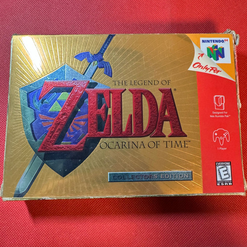 Zelda Ocarina Of Time Collectors Edition Nintendo 64 N64