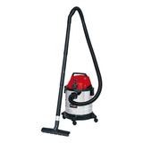 Aspiradora De Tacho Einhell 20l 1250w Polvo Liquido Ruedas Color Rojo/plata