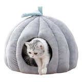 Cama Iglu Gato Perro Calabaza Mascotas Roedores Antiestres M