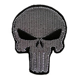 Parche Bordado Calavera Punisher, Parche Calavera Castigador