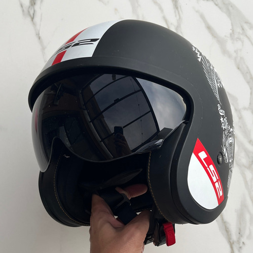 Casco Moto Abierto Ls2 Spitfire 599