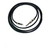 Cable De Rca A Plug 6.3 Mono De 3 Metros
