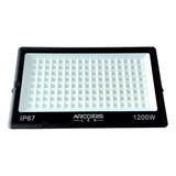 Refletor Led 1200w Branco Frio 6500k A Prova D'água Ip67