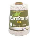 Barbante Cru 400g 4/8 Fios Rolo 305m