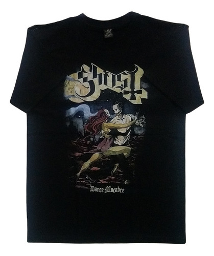 Ghost Playera Manga Corta Dance Macabre V2 Talla Xl T-shirt