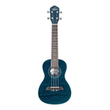 Ukulele Concierto Caoba Azul Transp Oscar Schmidt Ou2f Tbl