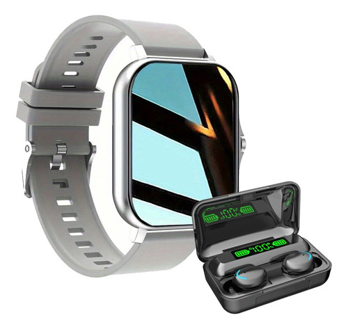 Smartwatch Reloj Inteligente Bluetooth Con Audífonos