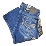 Jeans Tipo Rock Revival Kajm 