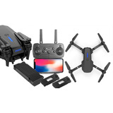 Drone E88 Pro 4k Hd Câmera Com 3 Bateria