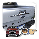 Ranger 2012 2022 Uñero Moldura Porton Cromada Tuning Chrome