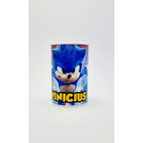 Kit 10 Cofrinhos Personalizados Sonic