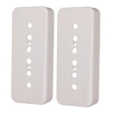 2xplastic Guitar Cover P90 Soapbar Pickup Cover Para Lp Sg