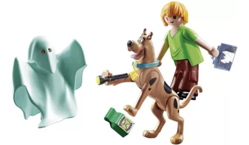 Playmobil Scooby-doo Scooby & Shaggy C/fantasma