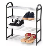 Mueble Zapatero Metal Organizador Zapatos Estante Metálico 