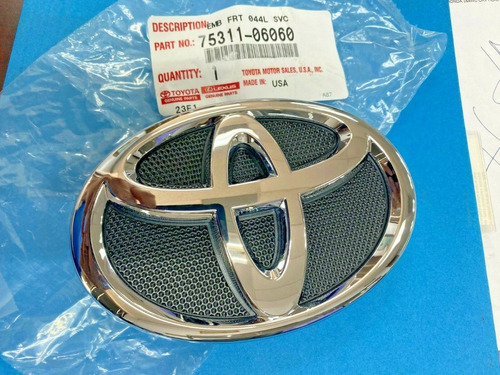 Emblema Parrilla Original Toyota Camry 2007-2008 -2009-2010  Foto 10