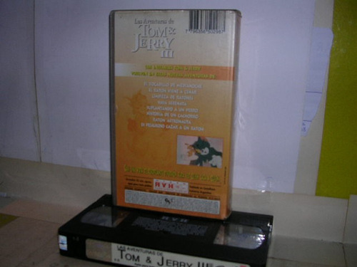 Tom Y Jerry 3  (50 Aniversario  8 Capitulos ) - Vhs