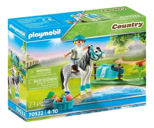 Figura Con Poni Coleccionable - Playmobil Country 70522