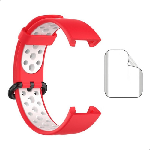 Pulseira De Silicone + Pelicula Para Xiaomi Mi Watch Lite