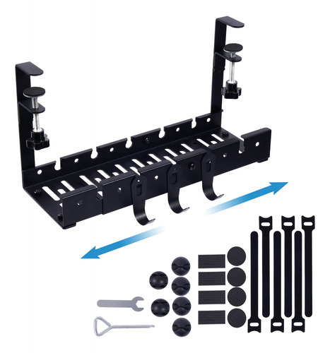 Kit De Bandeja Para Organizar Cables Debajo Del Escritorio,