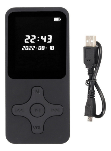 Reproductor Mp3 Mp4 Bluetooth 5.0 Lcd Digital Ultradelgado 1