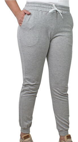 Pantalón Babucha Jogging Algodón Frisado Premium Mujer 