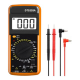 Tester Electrico Digital Multimetro Dt-9205a Multitester Aut