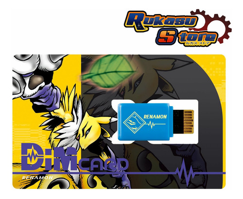 Digimon Tamers Dimcard Gp 01 Vol. 01 Renamon Vital Bracelet