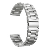 Malla Correa Reloj Smartwatch 22mm Acero Eslabonada Clasica 