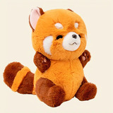 Peluche De Mapache Kawaii De 8.6 Pulgadas, Encantador Mapach