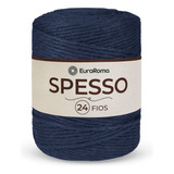 Barbante Euroroma Spesso 4/24 1 Kg 254 M Azul Marinho