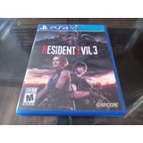 Resident Evil 3 Para Playstation 4,excelente Titulo.