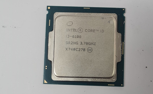  Intel Core I3-6100 Cm8066201927202  2 Núcleo 4 Hilos 3.7ghz