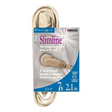 Coleman Cable 2239 2 Pack 7 Ft. 16/2 Slimline Hogar Exten