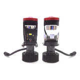 Farol De Projetor Y7 H4 Mini Led Dc12v-24v 90w