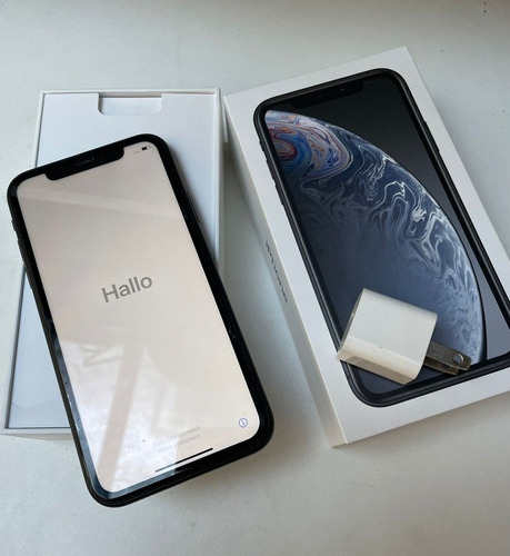 iPhone XR 64 Gb. Negro Muy Cuidado Fundas De Regalo.