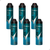 Kit 6 Antitraspirante Aerosol Spray Men Impacto Rexona 150ml