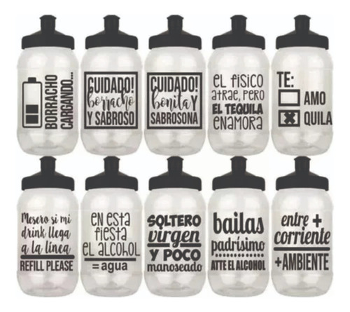 85 Pz Termo Personalizado Bule Bote Tapa Chupón Sport 500ml