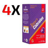 Capsulas De Café Cabrales P/nespresso Super Cabrales 4 Cajas